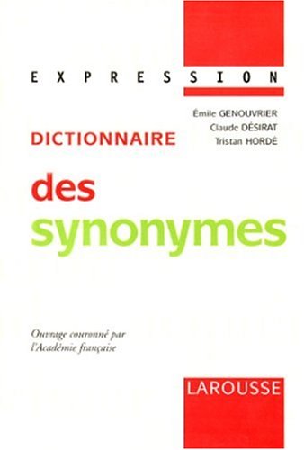 Beispielbild fr Dictionnaire des synonymes zum Verkauf von Ammareal