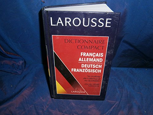 9782034016356: Dictionnaire compact franais-allemand, allemand-franais