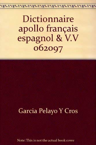 9782034017339: Dictionnaire apollo franais espagnol & V.V 062097