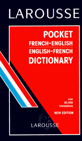 Beispielbild fr Larousse Pocket French-English, English-French Dictionary zum Verkauf von Better World Books