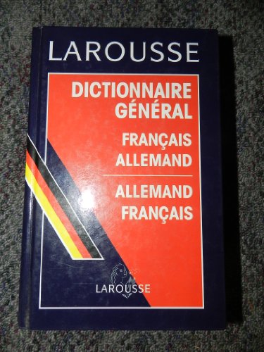 Beispielbild fr Dictionnaire Gnral: Franais-Allemand, Allemand-Franais zum Verkauf von Anybook.com