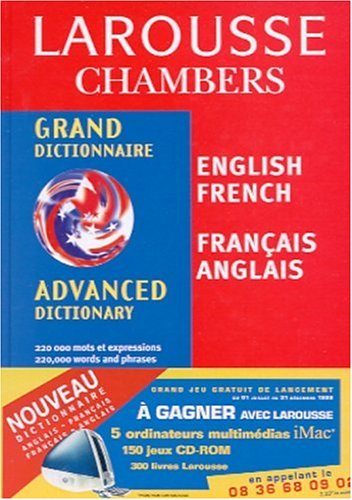 Stock image for Grand Dictionnaire Larousse Chambers Anglais-Francais / Francais-Anglais for sale by Better World Books