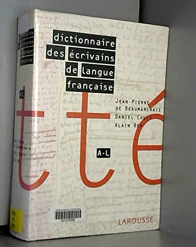 Stock image for Dictionnaire des  crivains de langue française for sale by Midtown Scholar Bookstore