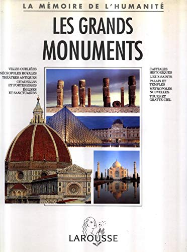 Beispielbild fr Les grands monuments zum Verkauf von HPB-Red