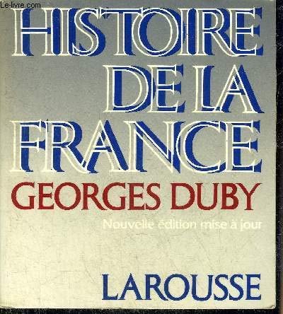 Stock image for Histoire de la France for sale by Mli-Mlo et les Editions LCDA