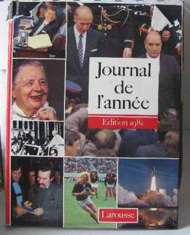 JOURNAL DE L'ANNEE 1981