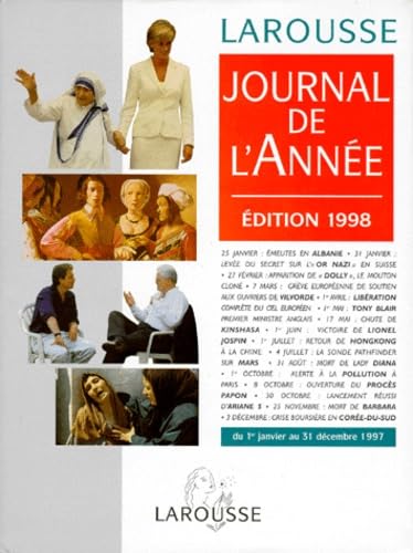 Stock image for Journal De L'Annee. Du 1er Janvier Au 31 Decembre 1997, Edition 1998 for sale by AwesomeBooks