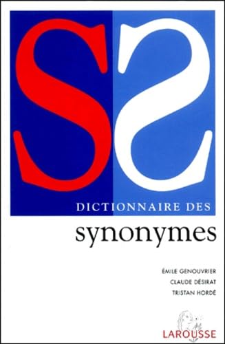 Beispielbild fr Larousse Dictionnaire Synonyme zum Verkauf von AwesomeBooks