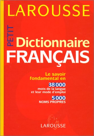 Stock image for Petit Dictionnaire franais for sale by Ammareal