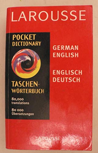 Imagen de archivo de Larousse Pocket German/English English/German Dictionary a la venta por SecondSale