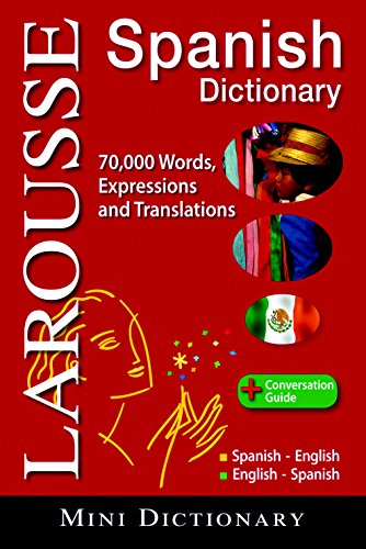 Stock image for Larousse Mini Dictionary Spani for sale by SecondSale