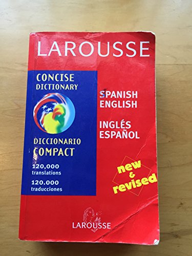 Imagen de archivo de Larousse Concise Dictionary: Spanish-English/English-Spanish a la venta por Your Online Bookstore