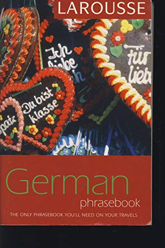 Beispielbild fr Larousse German Phrasebook zum Verkauf von Better World Books: West