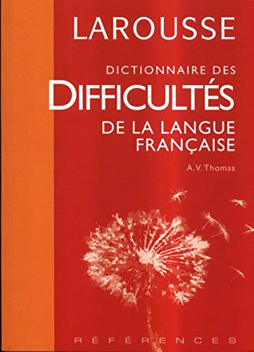 Imagen de archivo de DICTIONNAIRE DES DIFFICULTS DE LA LANGUE FRANAISE a la venta por Libreria HYPATIA BOOKS