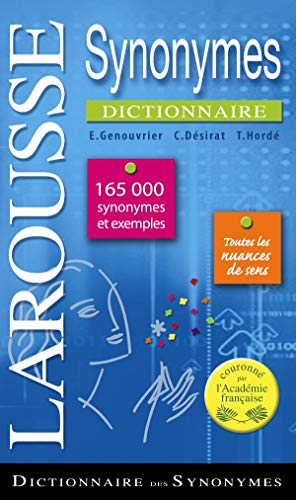 Imagen de archivo de Dictionnaire Des Synonymes Poche (Larousse) / Dictionary of Synonyms Pocket (French Edition) a la venta por SecondSale