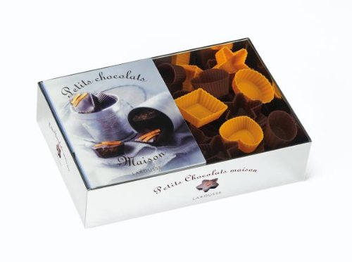 9782035845139: Petits chocolats maison: Coffret : un livre + 30 moules en silicon