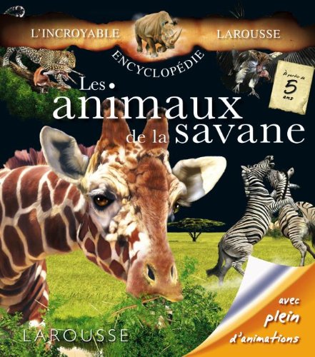 Beispielbild fr Les animaux de la savane zum Verkauf von medimops