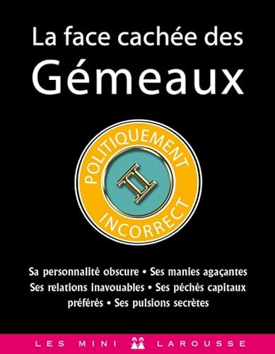 Stock image for La face cache du Gmeaux for sale by Ammareal