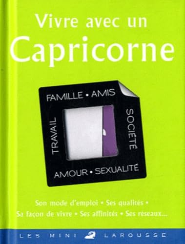 Stock image for Vivre avec un Capricorne for sale by Ammareal