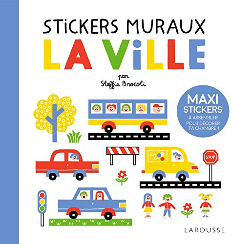Imagen de archivo de Stickers muraux - La ville Brocoli, Steffie a la venta por BIBLIO-NET