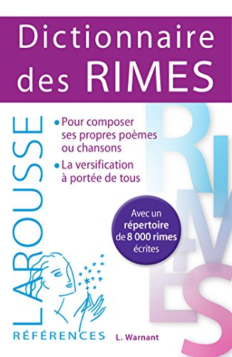 Stock image for Dictionnaire des rimes for sale by WorldofBooks