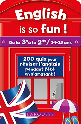 9782035919540: English is so fun !: De la 3e  la 2de / 14-15 ans