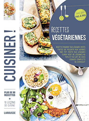 Beispielbild fr Recettes vgtariennes : Plus de 90 recettes, avec des pas  pas zum Verkauf von medimops