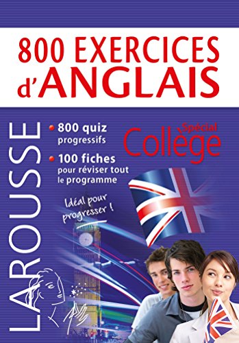 Beispielbild fr 800 exercices d'anglais zum Verkauf von medimops