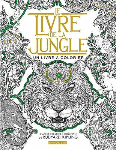 9782035927446: Le livre de la jungle - Un livre  colorier