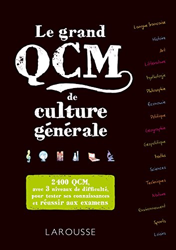 Beispielbild fr QCM CULTURE GENERALE zum Verkauf von medimops