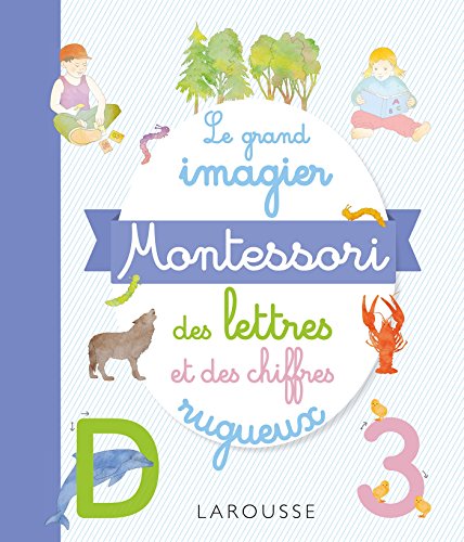 9782035932952: Le grand imagier Montessori des lettres et des chiffres rugueux