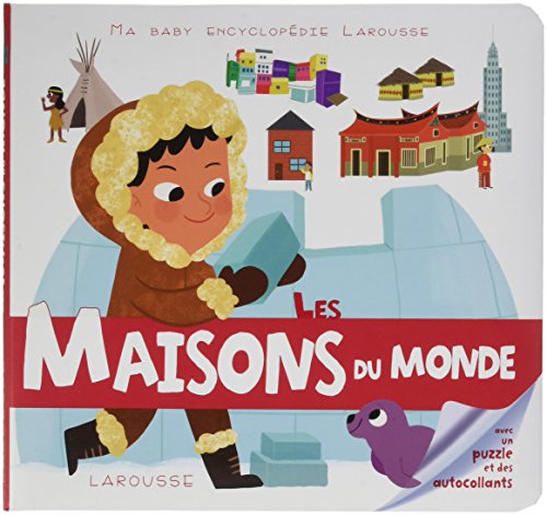 Stock image for Les maisons du monde : Avec un puzzle et des autocollants for sale by medimops