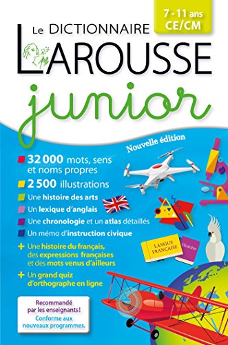Beispielbild fr Dictionnaire Larousse junior : 7/11 ans, CE/CM zum Verkauf von medimops