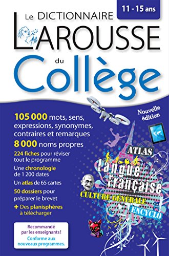 Beispielbild fr Larousse dictionnaire du Collge zum Verkauf von medimops