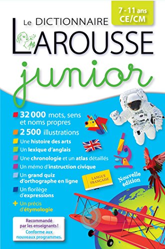 Beispielbild fr Larousse dictionnaire Junior 7/11 ans zum Verkauf von medimops