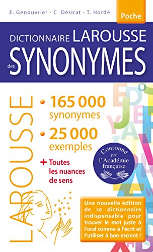 9782035950444: Dictionnaire Larousse des synonymes: Dictionnaire des