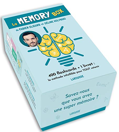 Beispielbild fr La Memory box: 400 flashcards + 1 livret, la meilleure mthode pour tout retenir zum Verkauf von medimops
