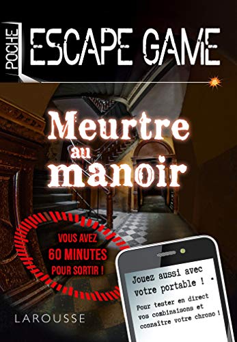 Beispielbild fr Escape game de poche - Meurtre au manoir zum Verkauf von Ammareal