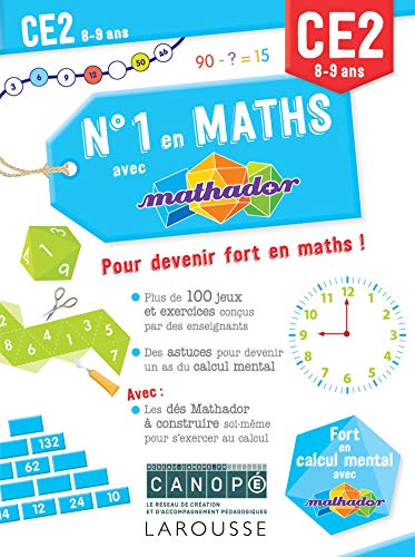9782035967466: Numro 1 en maths avec Mathador CE2