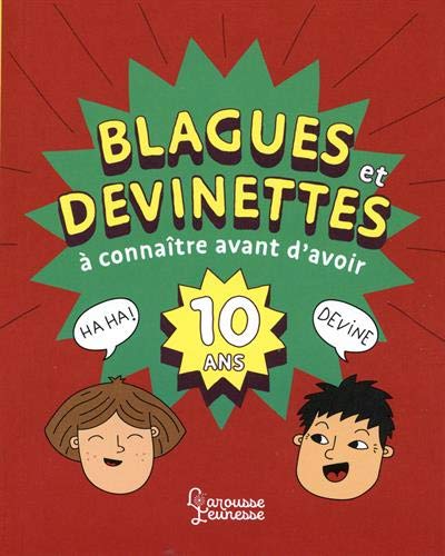 9782035977991: Blagues et devinettes  connatre avant d'avoir 10 ans