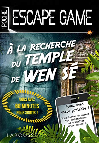 Beispielbild fr Escape Game de Poche -  la recherche du temple de Wen S zum Verkauf von medimops