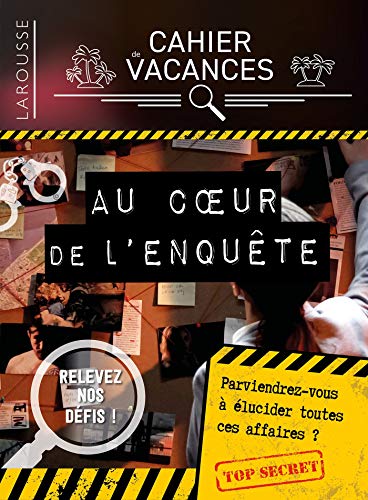 Stock image for Cahier de vacances Larousse (adultes) spcial ENQUETES POLICIERES for sale by medimops