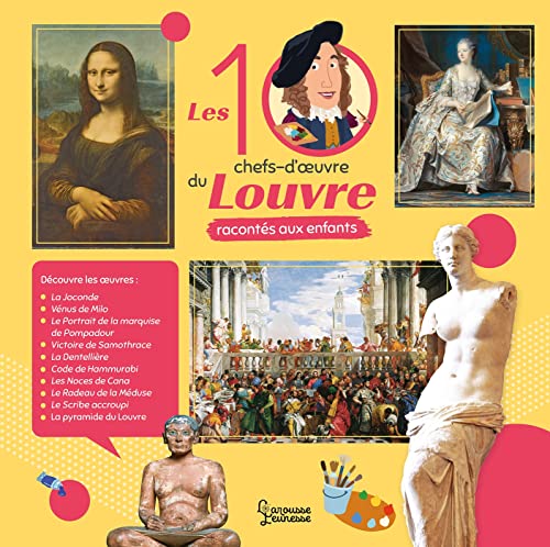 Beispielbild fr Les 10 chefs-d'oeuvre du Louvre raconts aux enfants zum Verkauf von Gallix