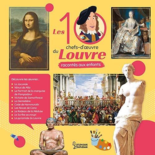 Stock image for Les 10 chefs-d'oeuvre du Louvre raconts aux enfants for sale by Gallix