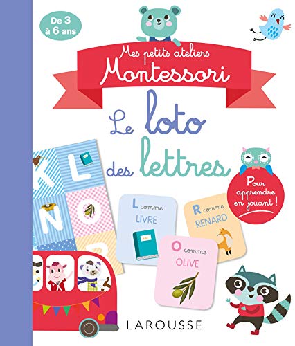 9782035985026: Mes petits ateliers MONTESSORI - Le loto des lettres et des sons