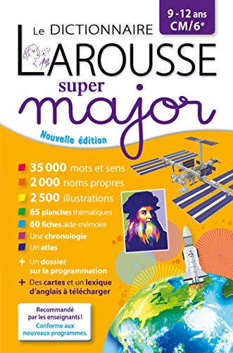 Beispielbild fr Larousse dictionnaire Super major 9/12 ans (Dictionnaires pdagogiques) (French Edition) zum Verkauf von Better World Books