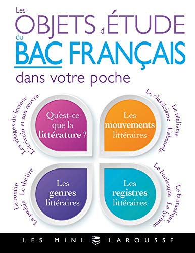 Beispielbild fr Les Objets D'tude Du Bac Franais Dans Votre Poche zum Verkauf von RECYCLIVRE