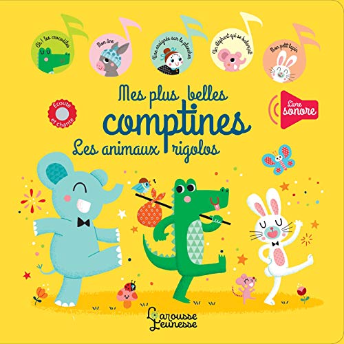 Beispielbild fr Comptines - mes animaux rigolos zum Verkauf von medimops