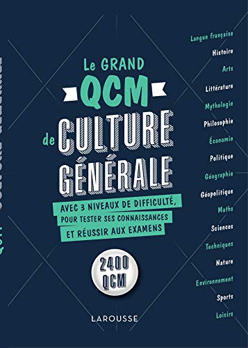 Beispielbild fr Le grand QCM de culture gnrale zum Verkauf von medimops