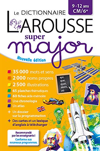 9782036000001: Le dictionnaire Larousse super major CM/6e